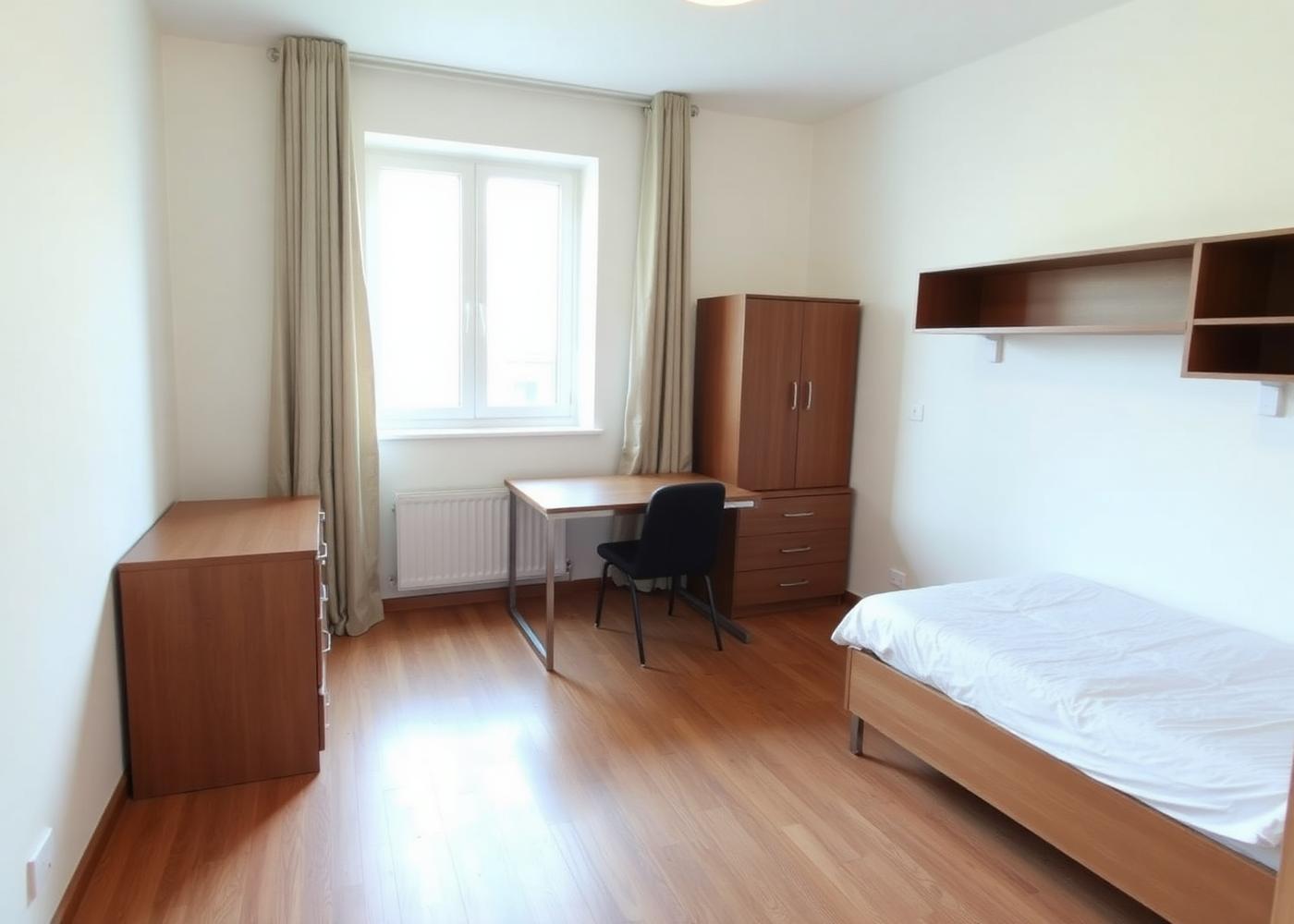 Zimmer der WG in der Innenstadt